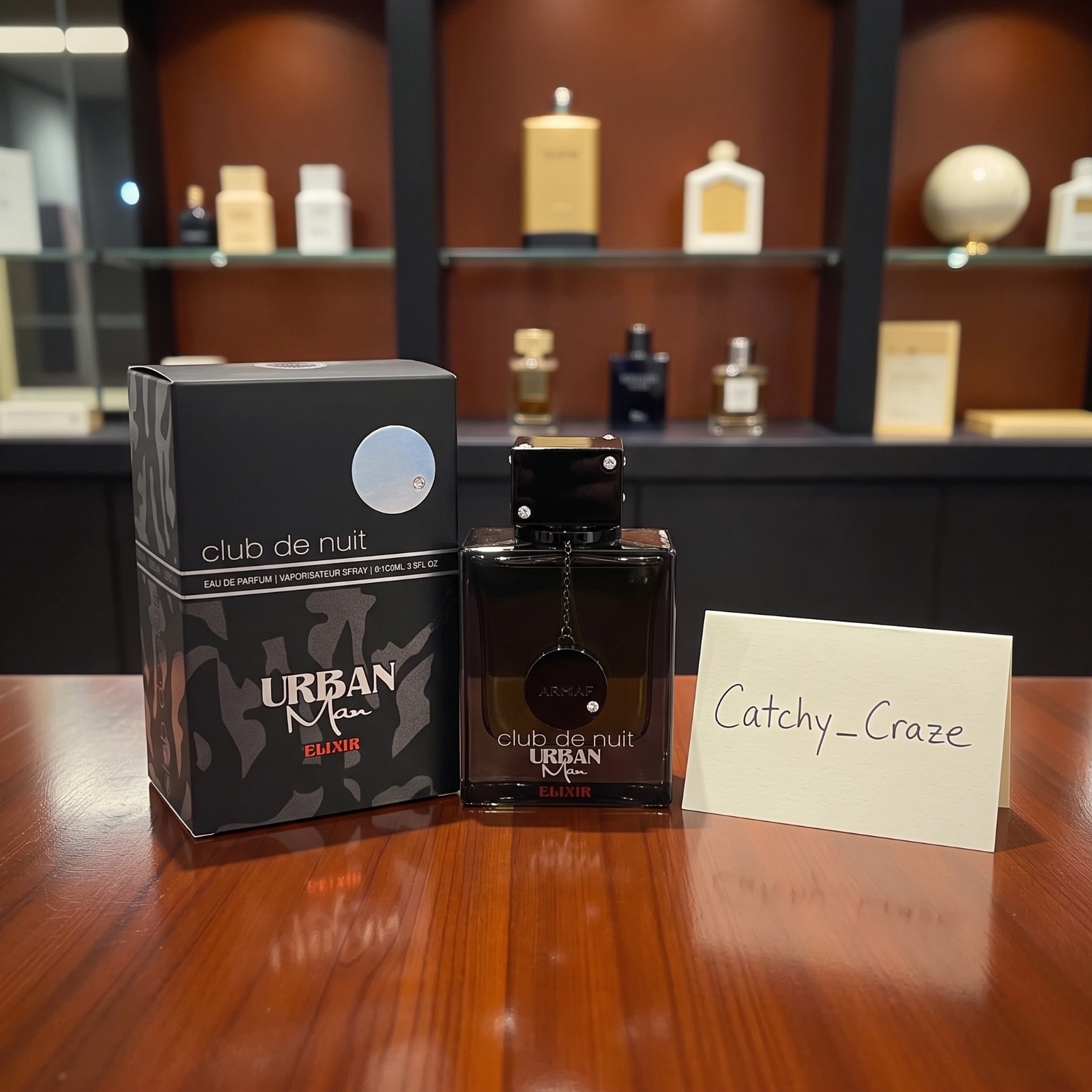 Armaf Club De Nuit Urban Man Elixir Eau De Parfum EDP Spray 3.6 oz / 105 ml