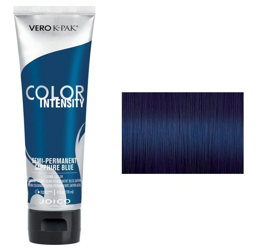 JOICO COLOR INTENSITY SEMI PERMANENT SAPHIRE BLUE 4 oz JOICO COLOR INTENSITY SEMI PERMANENT SAPHIRE BLUE 4 oz