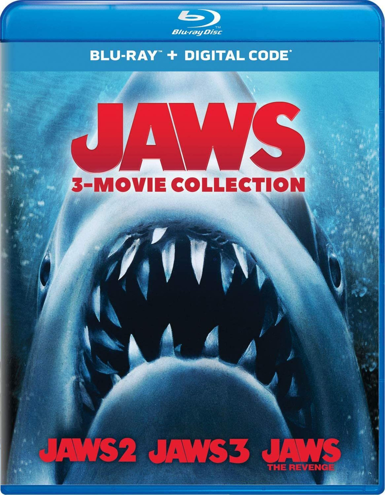 Jaws 3-Movie Collection (Jaws 1-3) (Blu-ray)