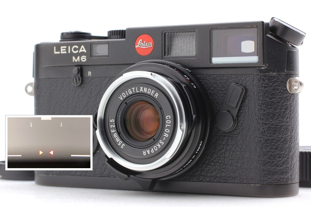 [NEAR MINT] Leica M6 0.72 Non TTL Black Rangefinder Body 35mm F2.5 JAPAN