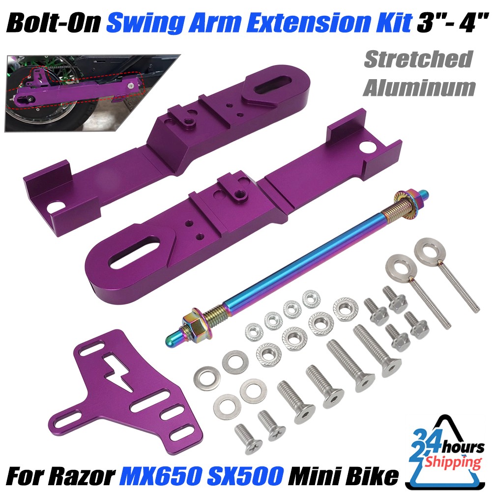 Bolt-On Swing Arm Extension Kit 3\