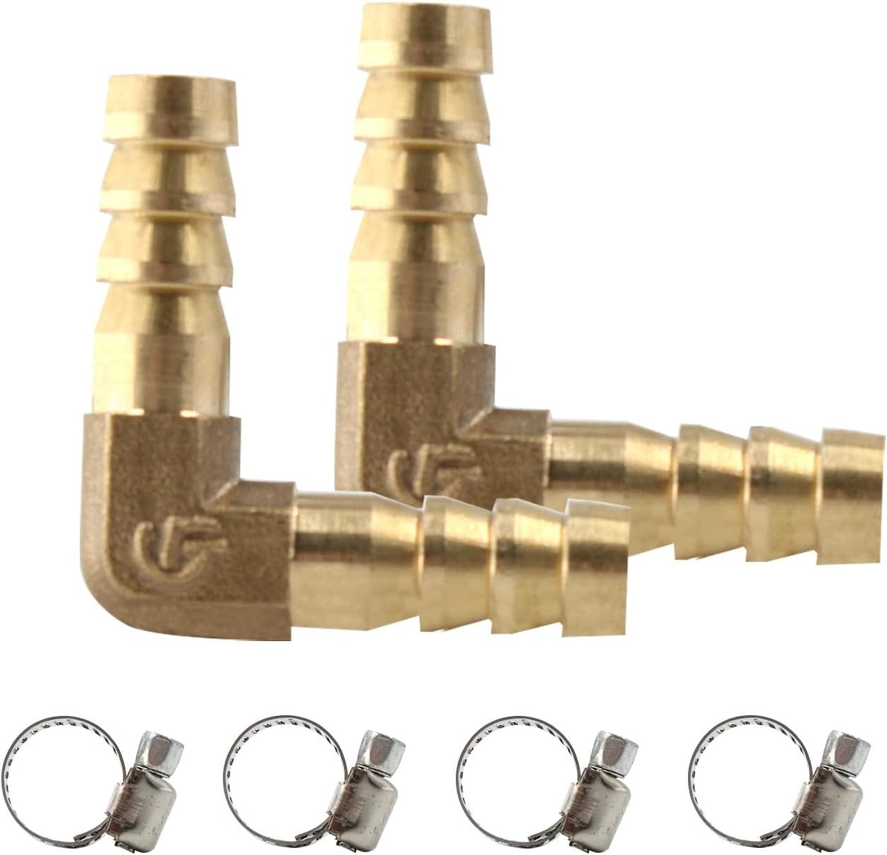 2Pcs 5/16Inch 90 Degree Brass Hose Barb, L Right Angle 5/16Inch, 90 2Pcs 5/16Inch 90 Degree Brass Hose Barb, L Right Angle 5/16Inch, 90