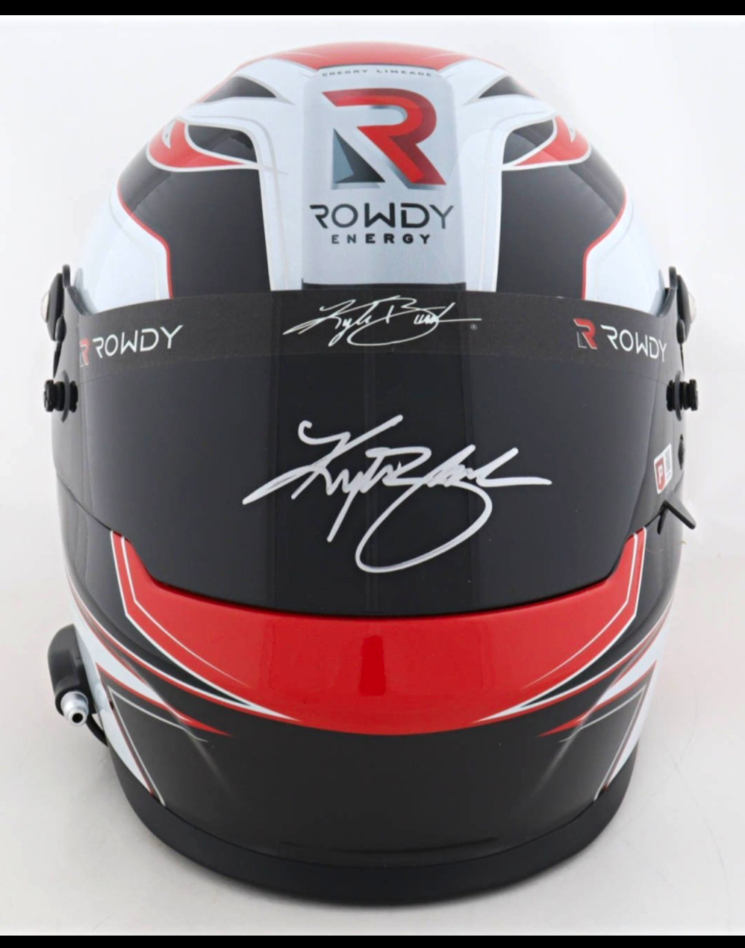 Kyle Busch Signed With COA NASCAR Full size  #8 Rowdy Helmet.