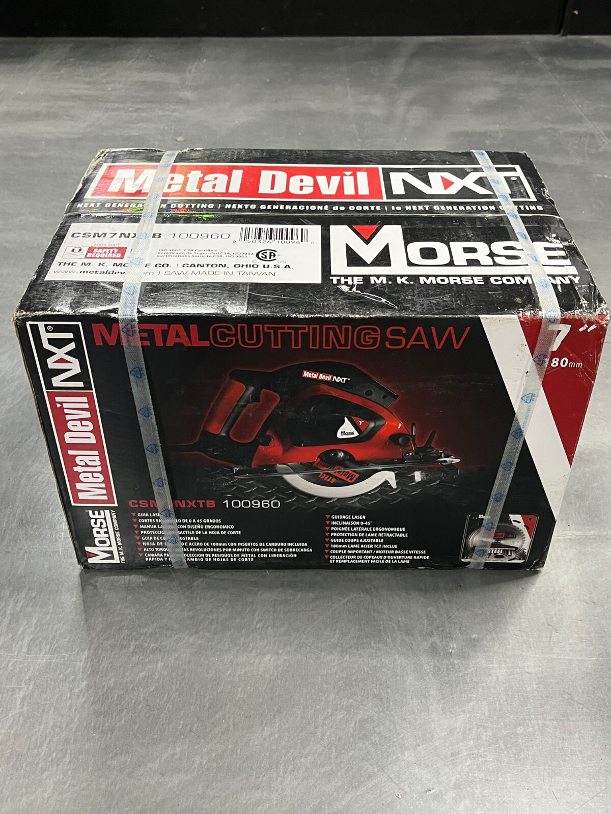 MK Morse Metal Devil NXT Circular Saw 7in- NEW