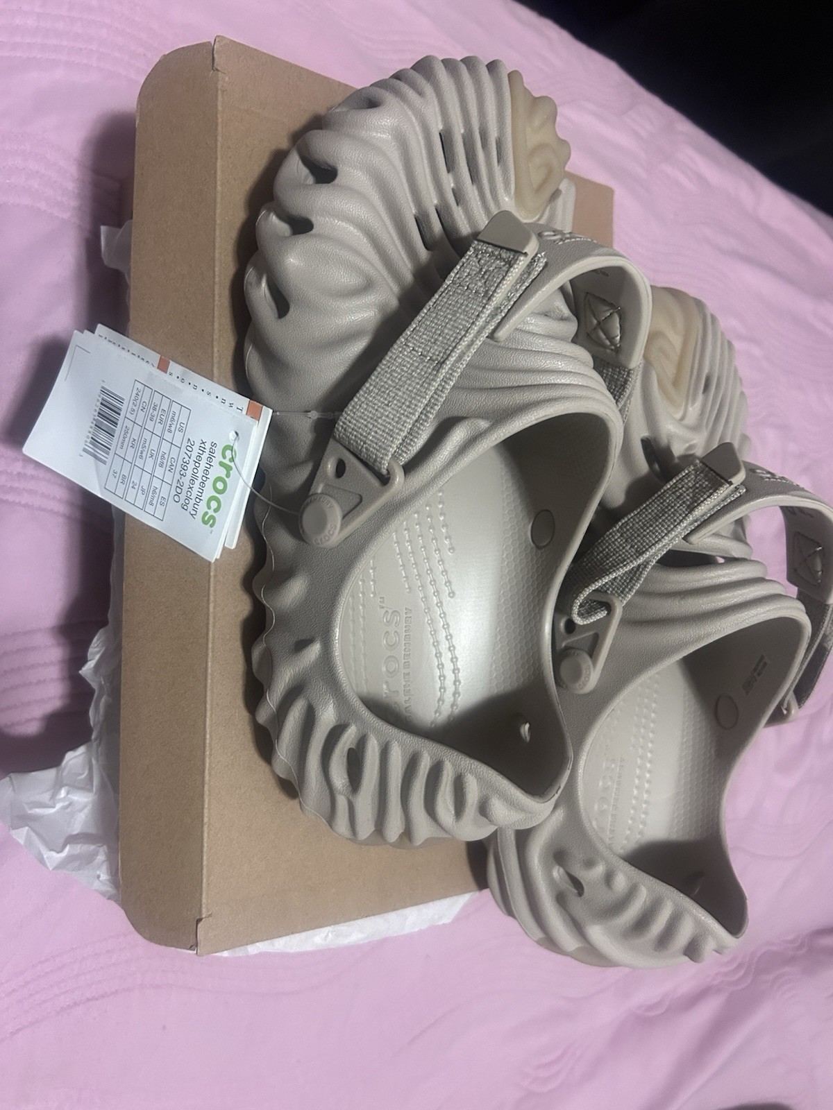 Crocs Salehe Bembury Pollex Clog Horchata Crocs Salehe Bembury Pollex Clog Horchata