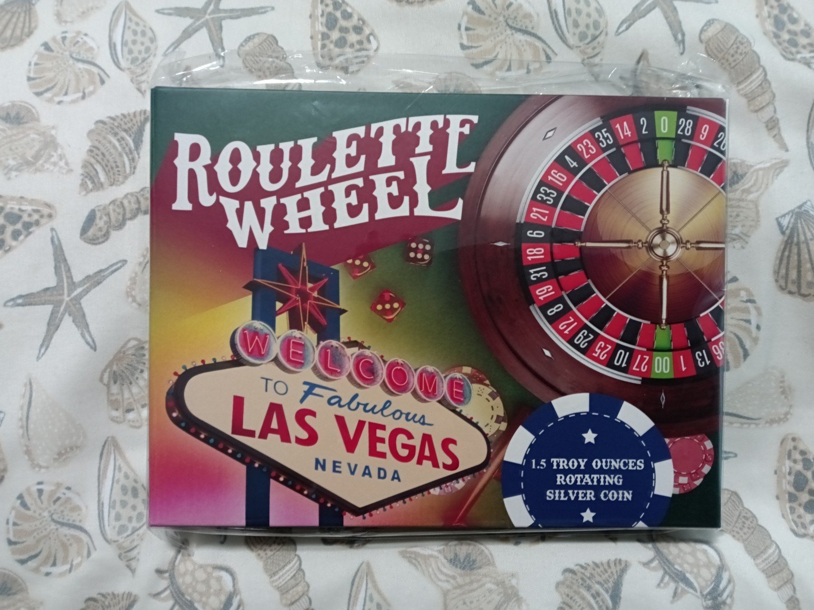 NEW 2023 Niue 1.5 oz Pamp Silver Roulette Wheel with Spinning Ball FAST SHIP