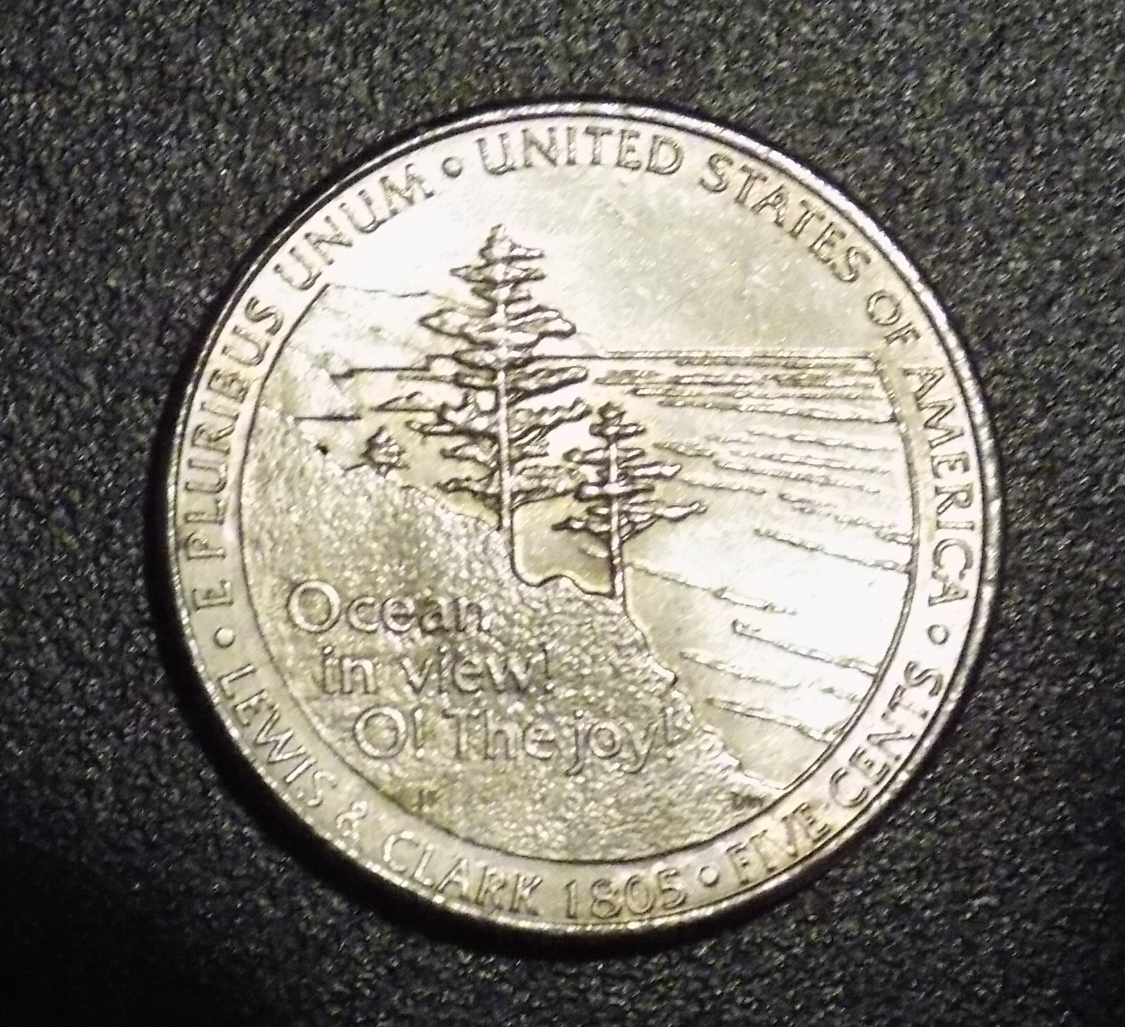 2005-P Jefferson Ocean In View O The Joy Nickel Liberty Coin - Philadelphia 5C