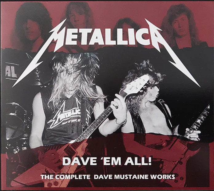 METALLICA Dave ‘Em All The Complete Dave Mustaine Works 2 X CD Limited Edition METALLICA Dave ‘Em All The Complete Dave Mustaine Works 2 X CD Limited Edition