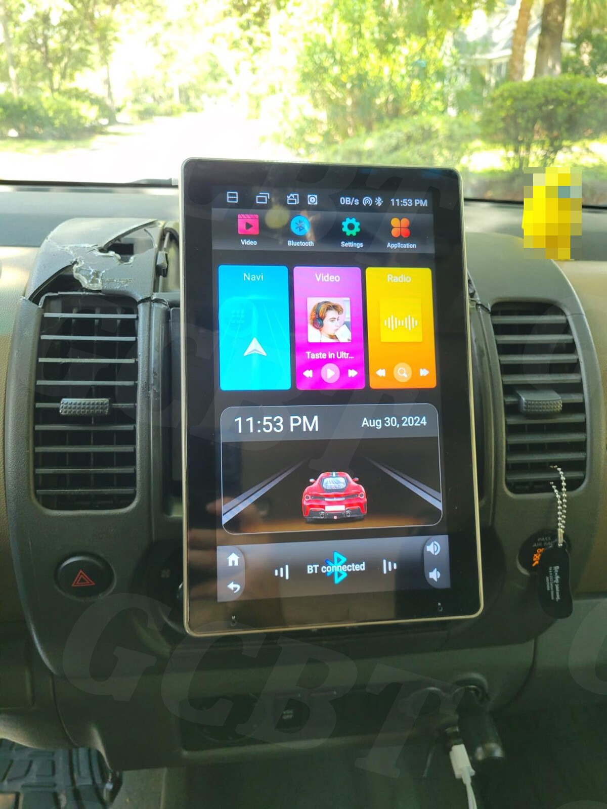 For 2005-2008 Nissan Frontier Apple Carplay Car Radio Android 15.0 GPS Nav WiFi