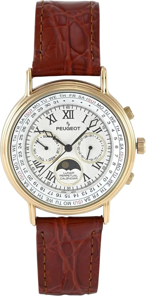 Vintage Multi-Function Watch with Perpetual Calendar & Moon Phase