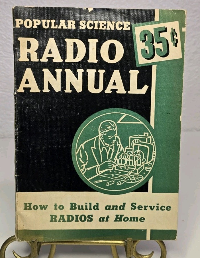 Vintage 1944 Popular Science Radio Annual Book How to Build Repair Service Vintage 1944 Popular Science Radio Annual Book How to Build Repair Service