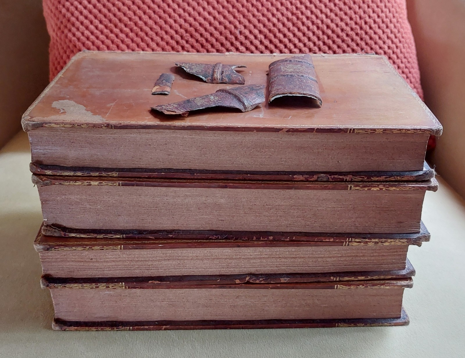 Antique Georgian Four Books Arrangement Of British Plants William Withering