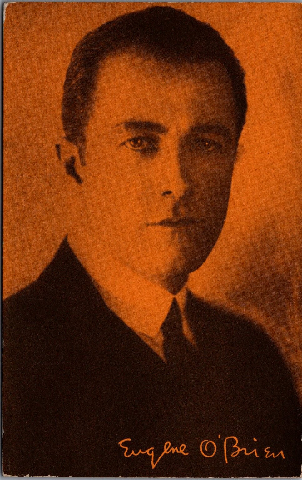 Eugene O\'Brien Silent Film Star Exhibit Supply Co. Postcard Actor