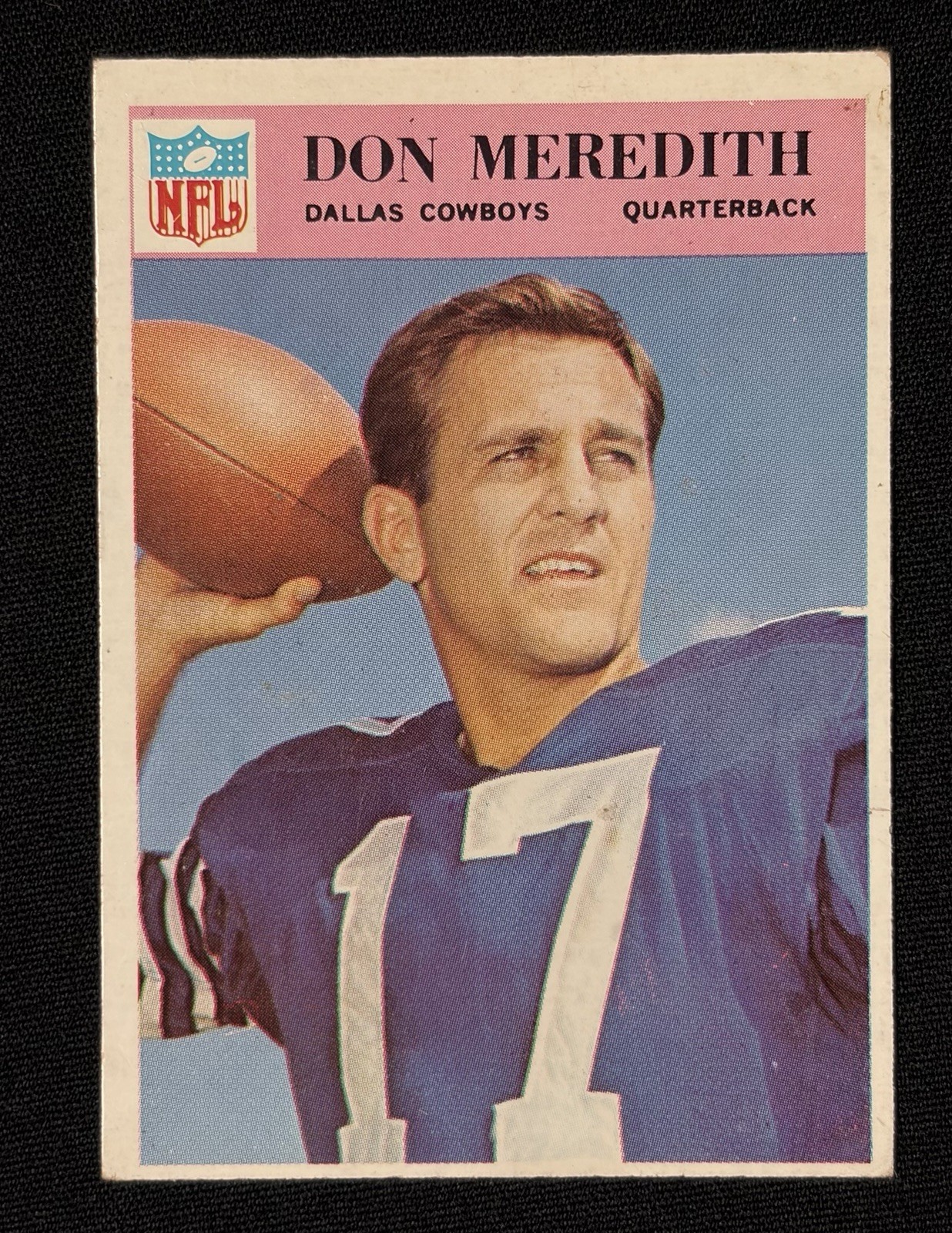 1966 Philadelphia # 61 Don Meredith VG-VGEX