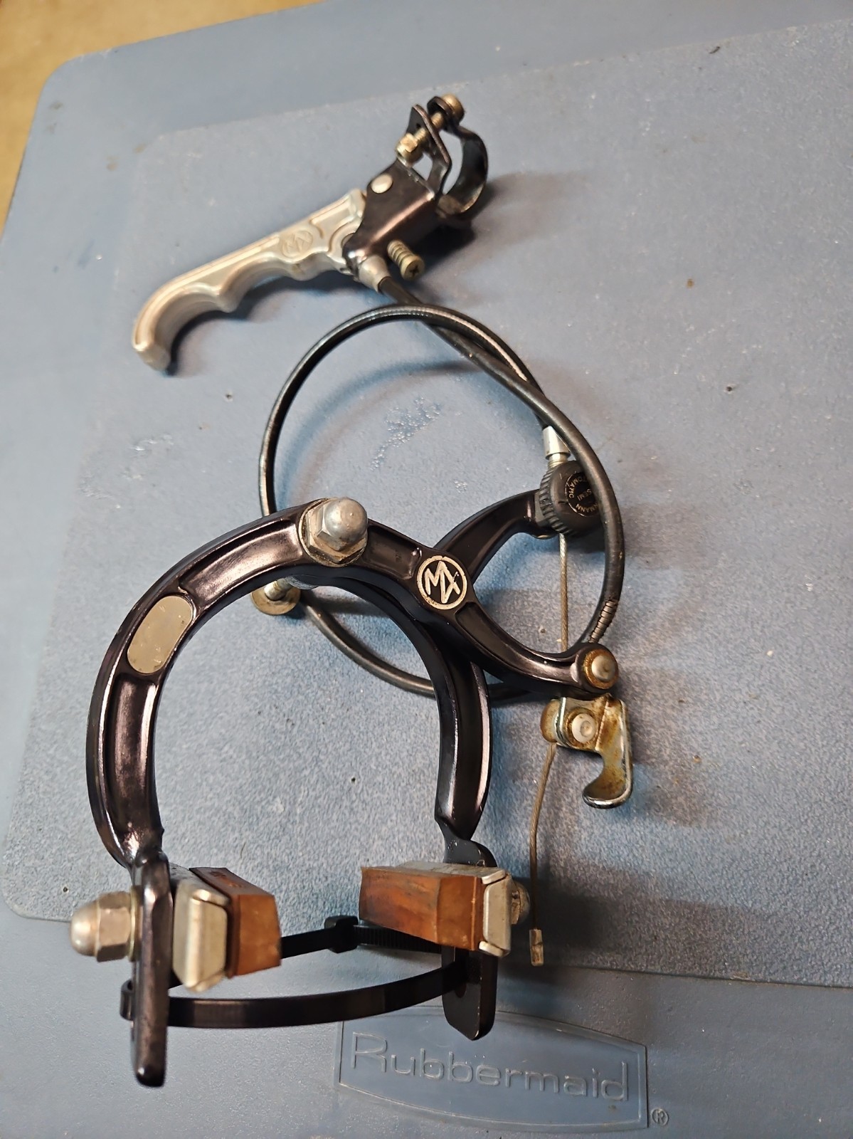 01/1983 Dia Compe MX1000 Front Black Brake Caliper & Lever Old School Bmx