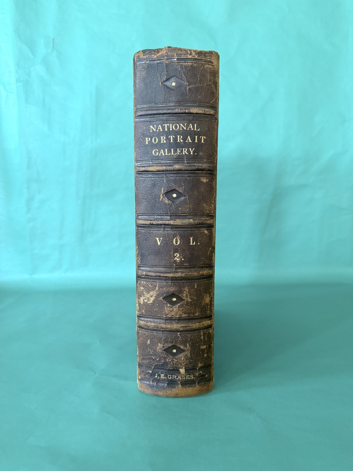 1864 National Portrait Gallery Eminent Americans Vol 2 Chappel Lincoln Plates
