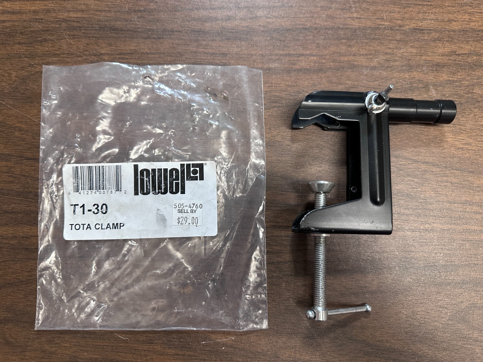 Lowel Tota Clamp T1-30 Lowel Tota Clamp T1-30