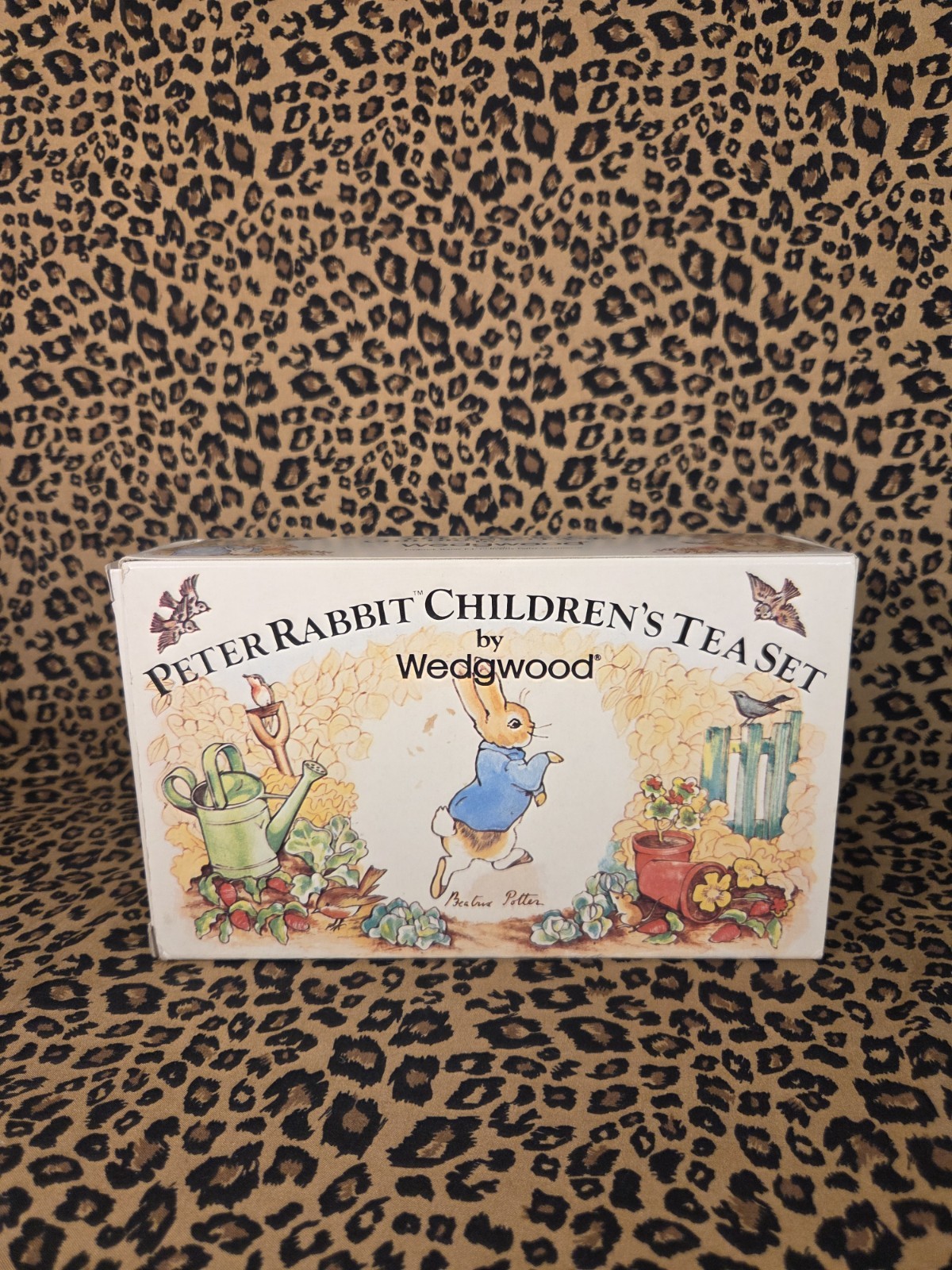 Vintage 1978 Wedgwood Peter Rabbit Children’s Tea Set 6-Pc Boxed Made in England