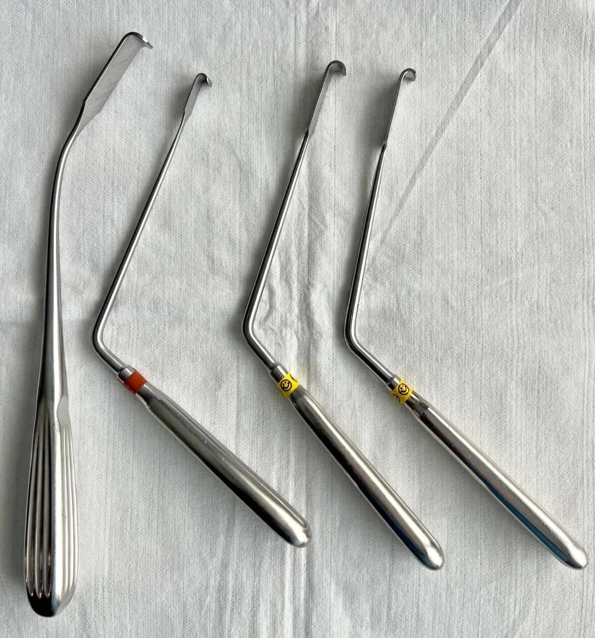 Buxton 74-7600 Scoville Nerve root retractor set of 4 PCS Neuro Spine Surgery