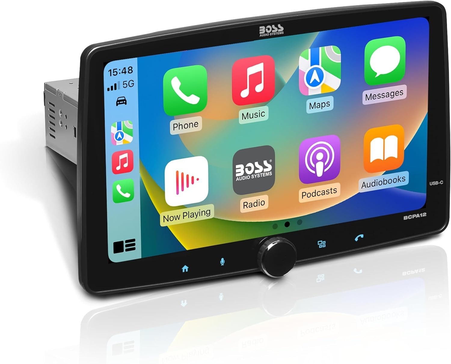 BOSS Audio Systems BCPA12 12” Car Stereo CarPlay Android Tesla Polaris FJCruiser BOSS Audio Systems BCPA12 12” Car Stereo CarPlay Android Tesla Polaris FJCruiser