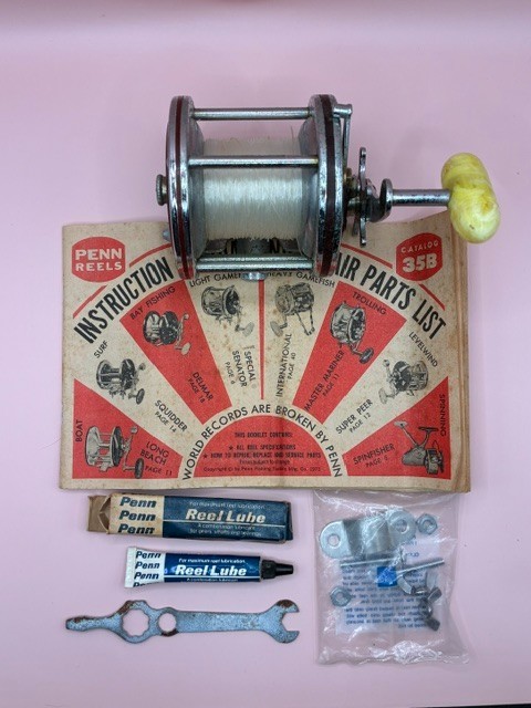 PENN SPECIAL SENATOR 3/0, 112H FISHING REEL IN ORIGINAL BOX PRE-OWNED