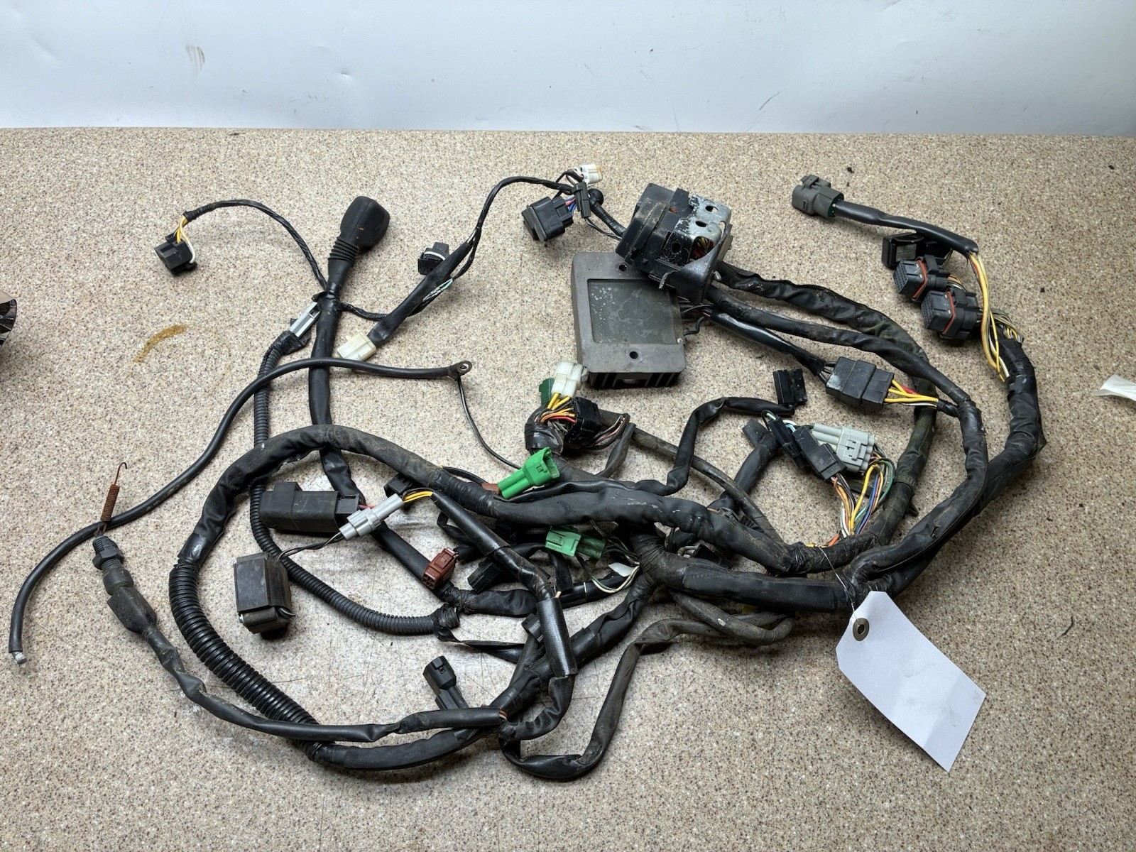 02 2001-2003 Suzuki Gsxr600 Gsx-r600 Main Engine Wiring Harness Motor Wire Loom