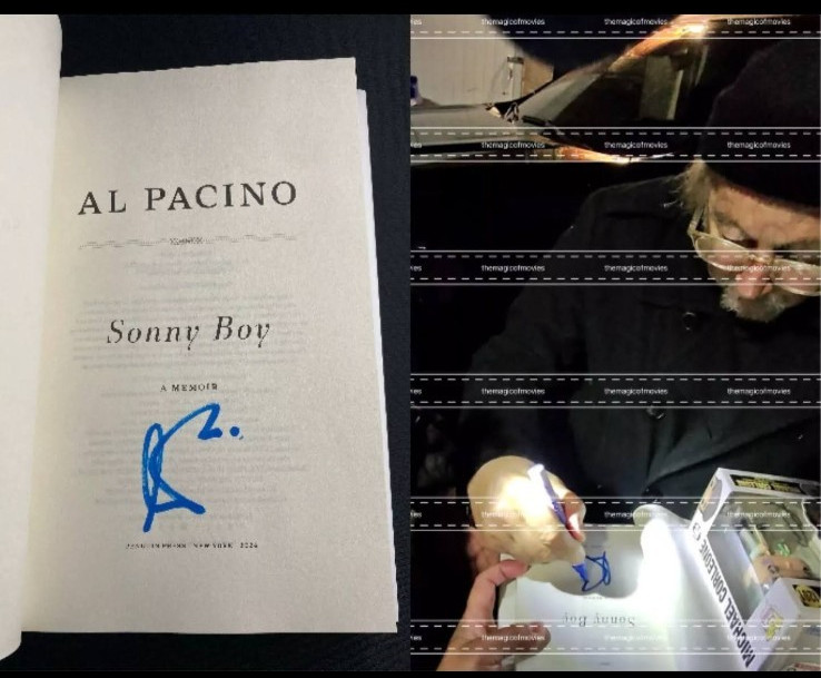 Al Pacino ''Signed'' Sonny Boy 1st Edition with Video Proof