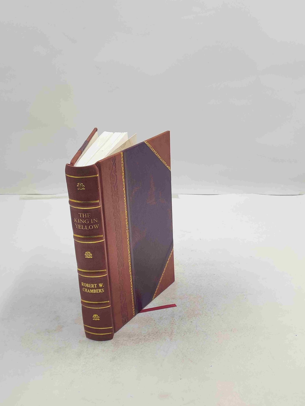 The King In Yellow 1895 By Robert W. Chambers [Leather Bound]