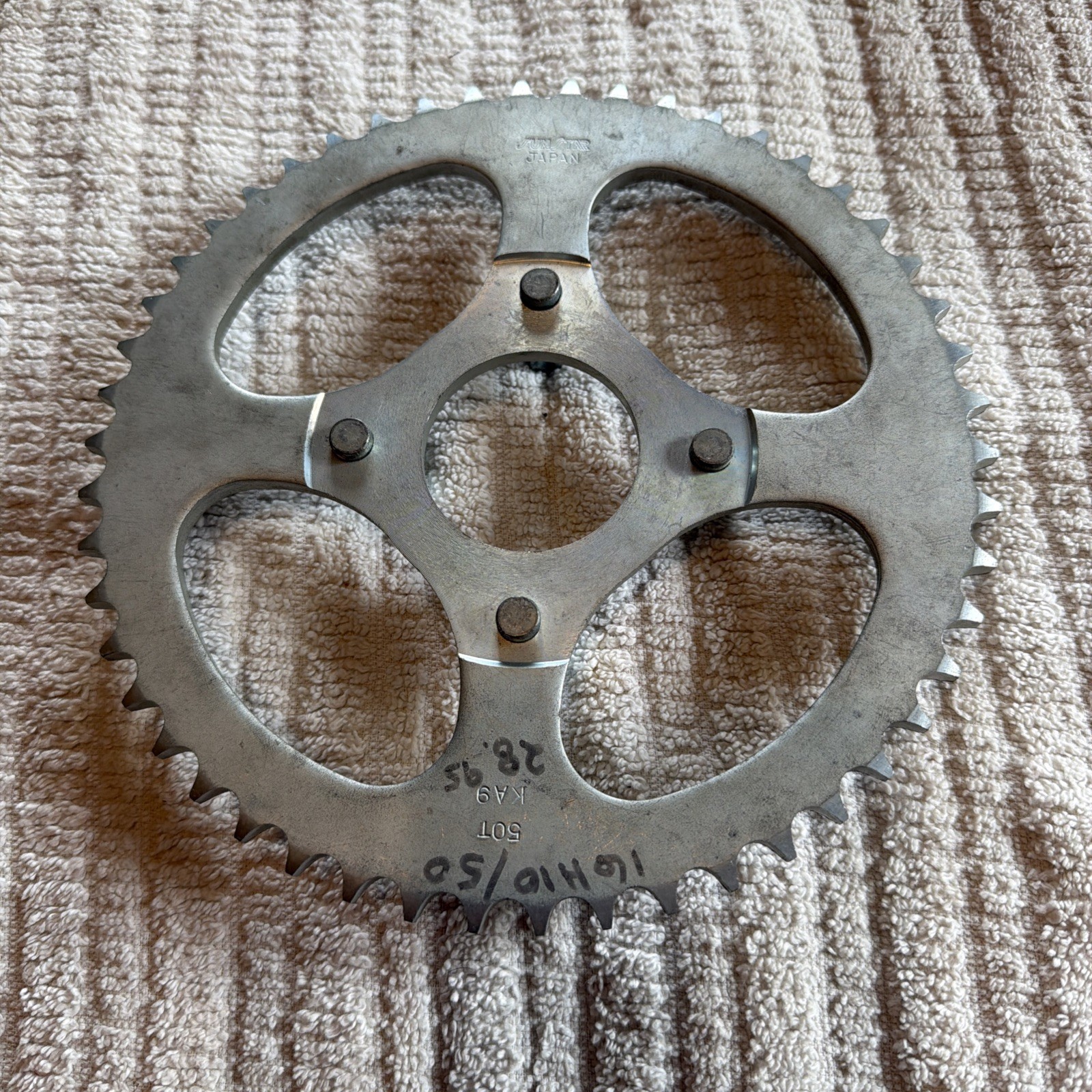 NOS Sunstar JAPAN Rear Sprocket 428 - Honda XL100  XR100 CT110 50t