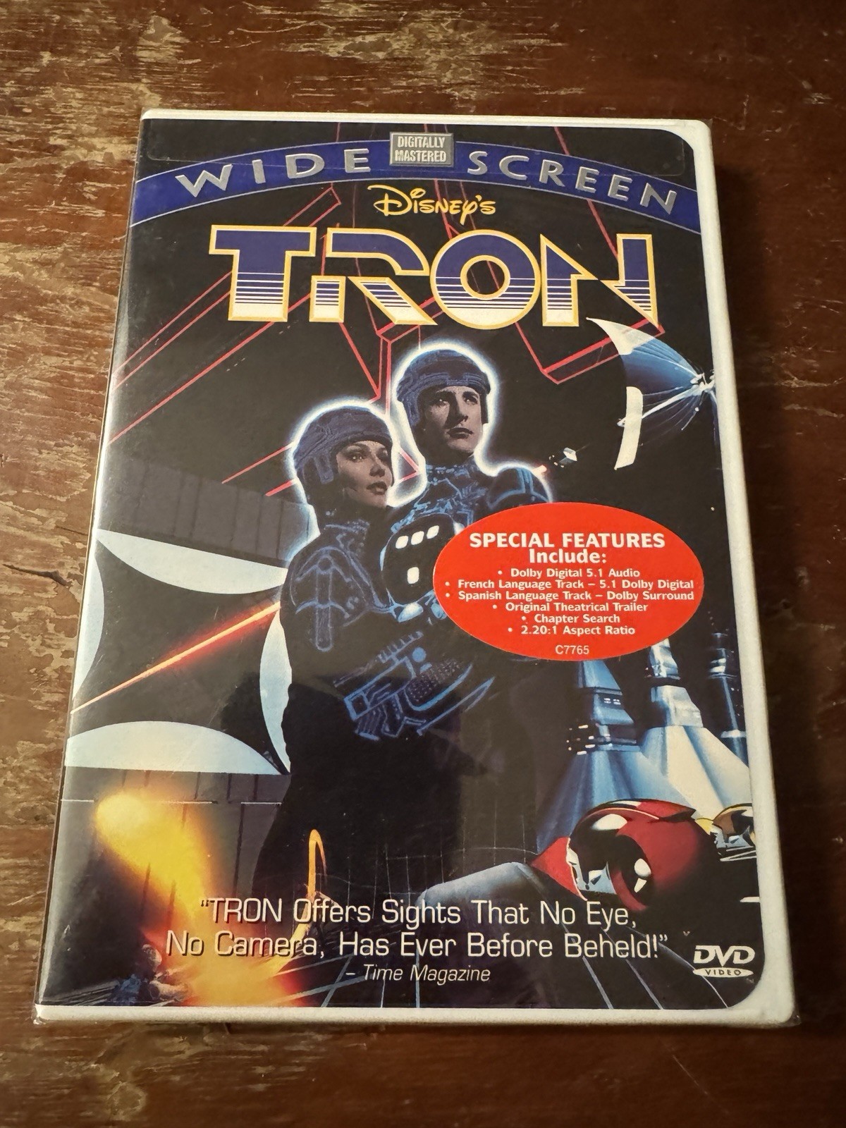 Tron (DVD, 1982)  Digitally Mastered, Widescreen Edition OOP New & Sealed