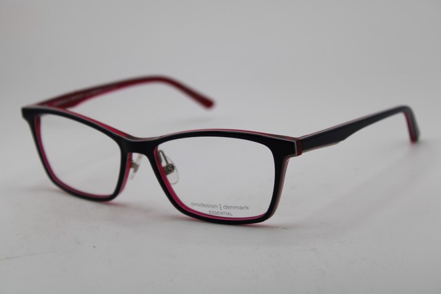 NEW PRODESIGN DENMARK 1783-1 C.9032 BLUE PINK WHITE AUTHENTIC EYEGLASSES 53-15 NEW PRODESIGN DENMARK 1783-1 C.9032 BLUE PINK WHITE AUTHENTIC EYEGLASSES 53-15