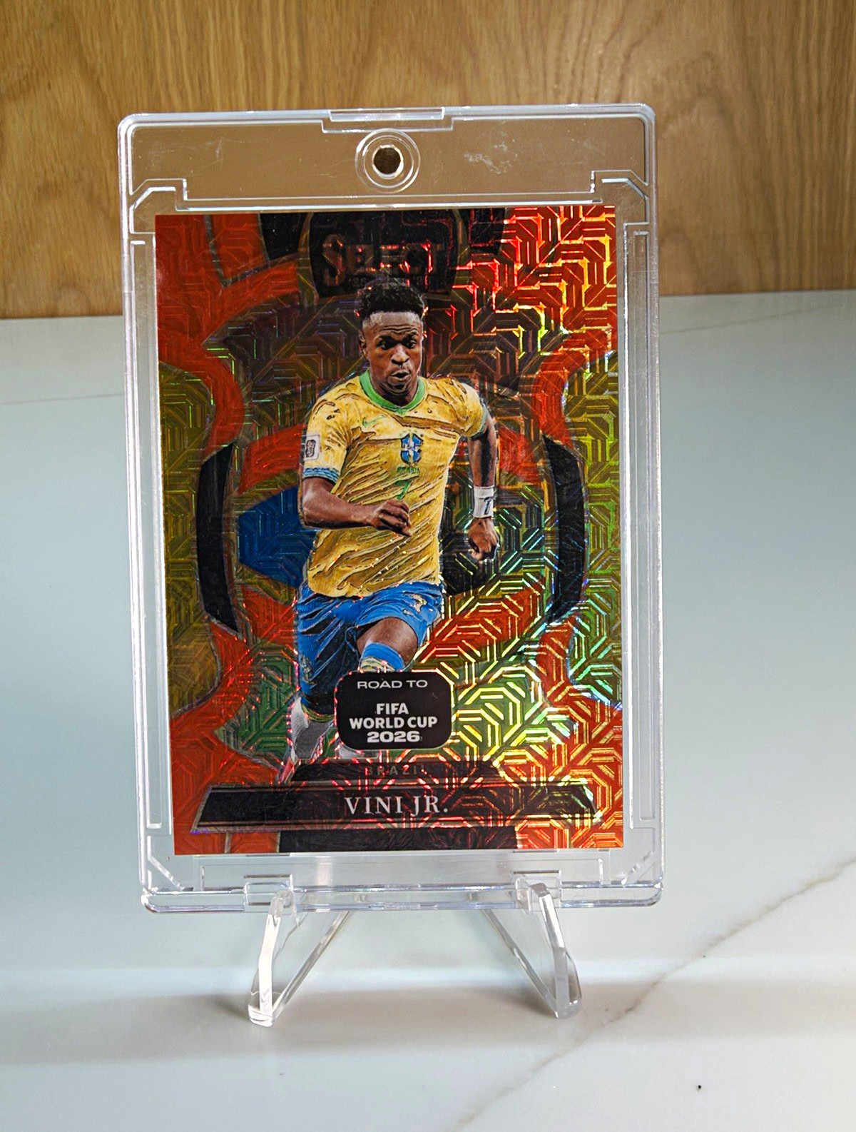 Panini 2025-26 Select Road to FIFA WC Vini Jr Brazil Terrace #99 /825 Panini 2025-26 Select Road to FIFA WC Vini Jr Brazil Terrace #99 /825