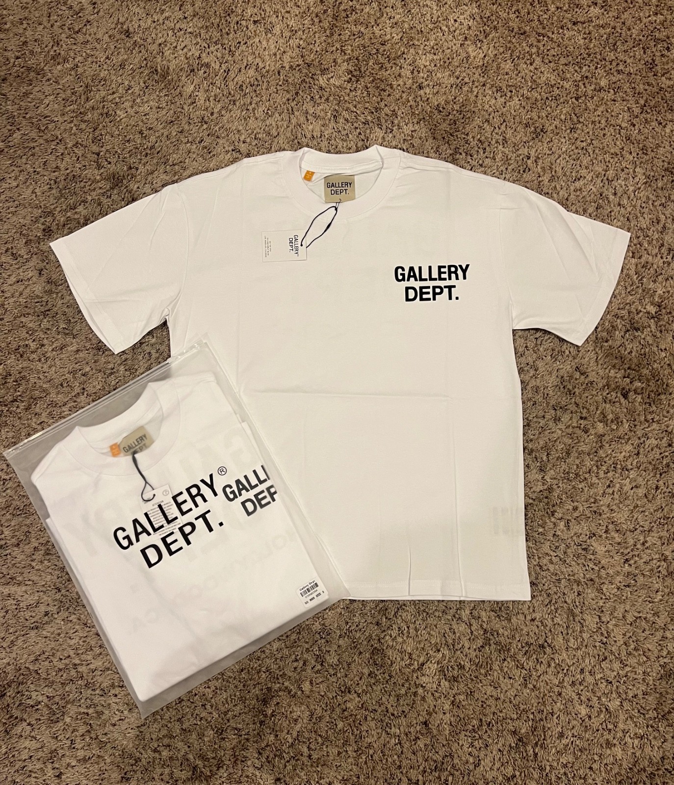 White Gallery Dept. T Shirt - Size XL White Gallery Dept. T Shirt - Size XL