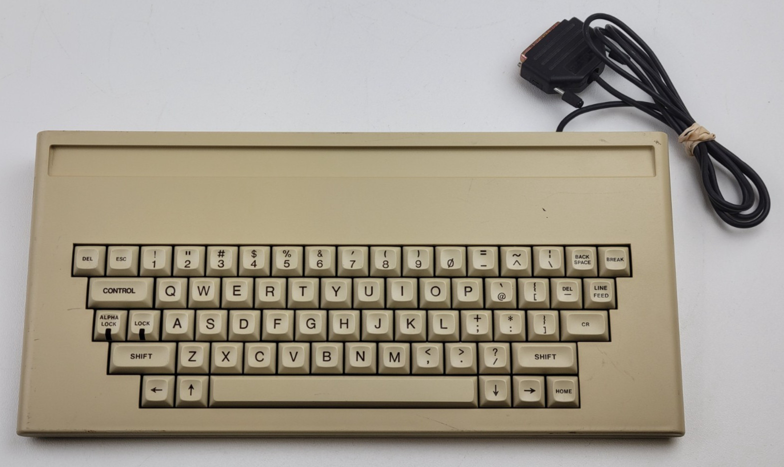Vintage Cherry W. Germany G80-0486H/05 Mechanical 25-Pin D-Sub Keyboard M8 Vintage Cherry W. Germany G80-0486H/05 Mechanical 25-Pin D-Sub Keyboard M8