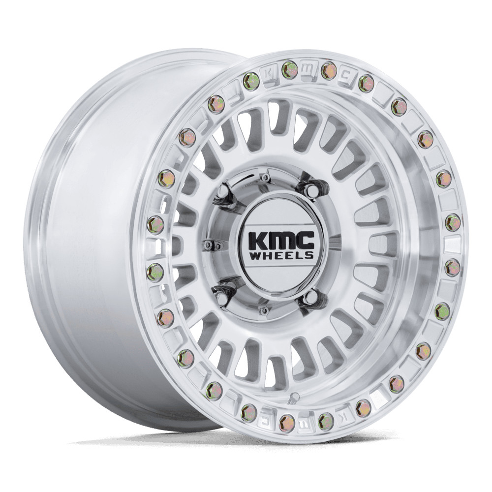 15x8 KMC Powersports KS242 Aztec Machined UTV BEADLOCK Wheel 5x4.5 (0mm)