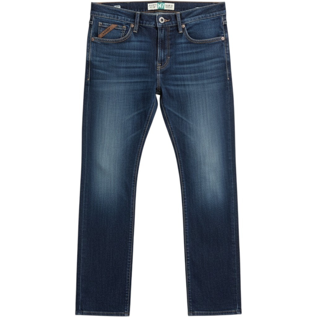 NWT Ariat Jeans Mens 32x32 Blue New M7 Slim Fit Straight Leg Fremont Wash