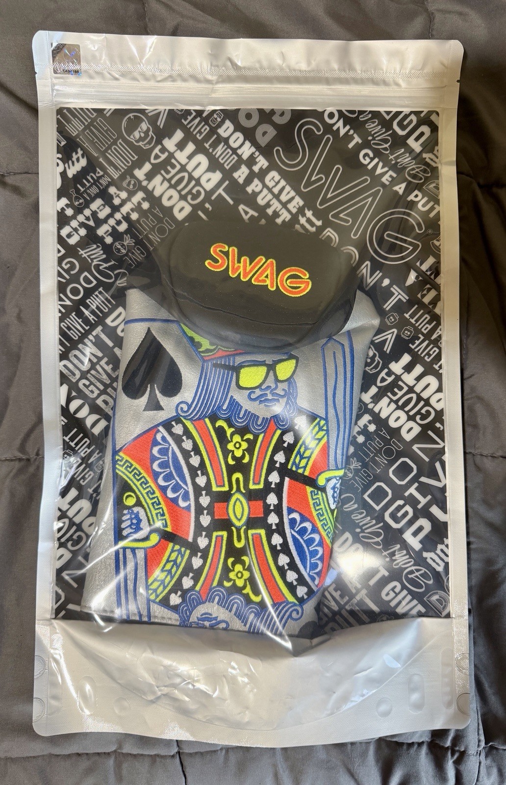 Swag Golf OG KING OF SWAG BARREL DRIVER COVER Brand New SEALED SOLD OUT RARE