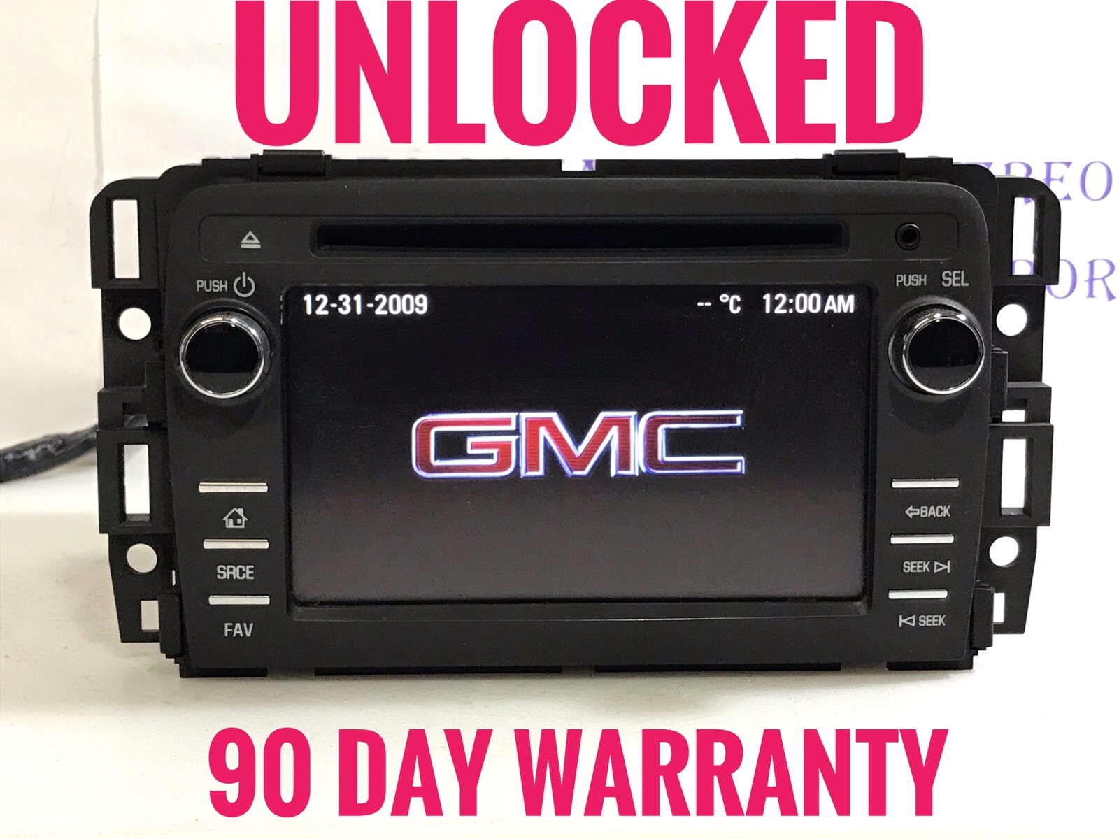 UNLOCKED GMC Acadia Radio touch AUX USB MP3 CD Player 22989266 GM929 UNLOCKED GMC Acadia Radio touch AUX USB MP3 CD Player 22989266 GM929