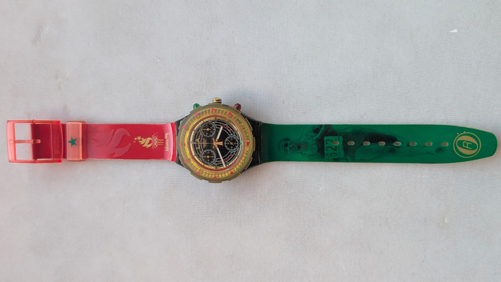 1996 Swatch Scuba Chrono 'Said Aouita' Limited Edition Atlanta Olympics SEZ101