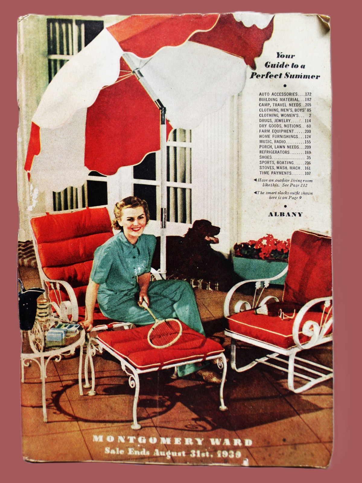 MONTGOMERY WARD DEPARTMENT STORE SUMMER ADVERTISING SALES CATALOG 1939 VINTAGE