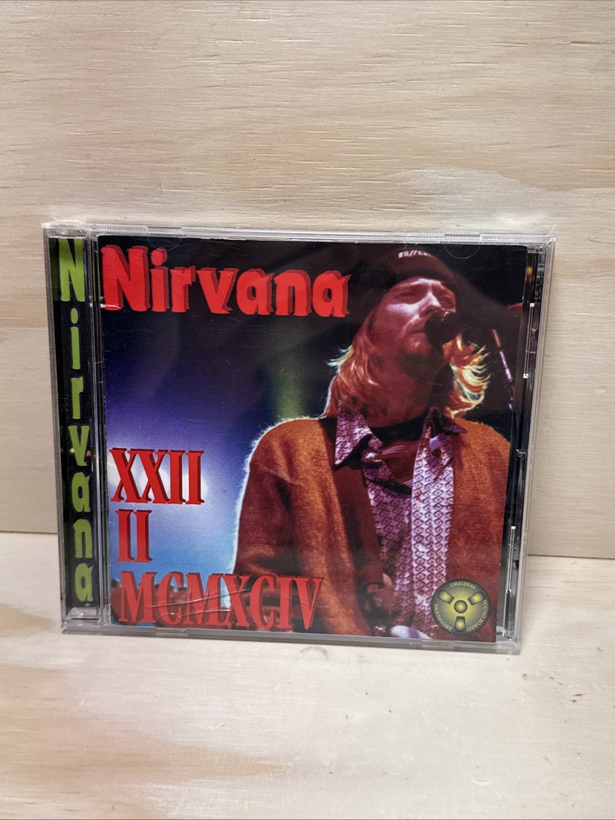 NIRVANA XXII II MCMXCIV RARE LIVE 1994 Cd NIRVANA XXII II MCMXCIV RARE LIVE 1994 Cd