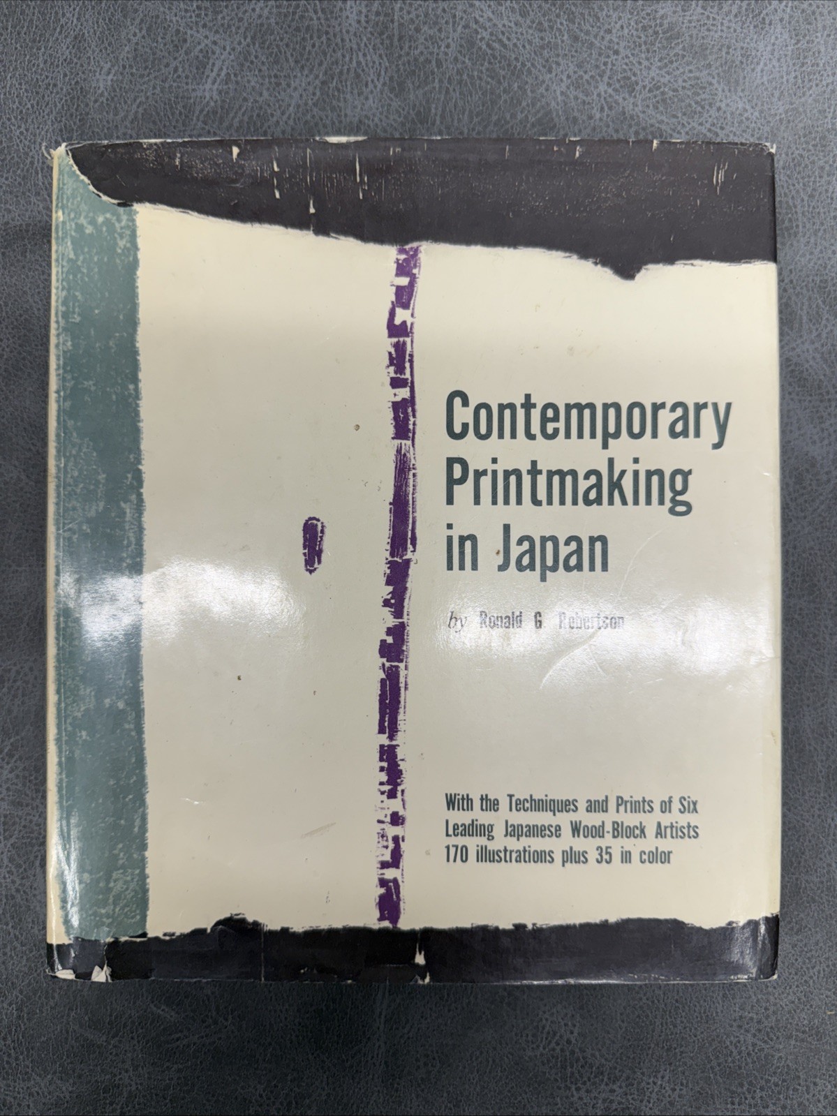 VINTAGE Contemporary Printmaking in Japan by Ronald Robertson 1965