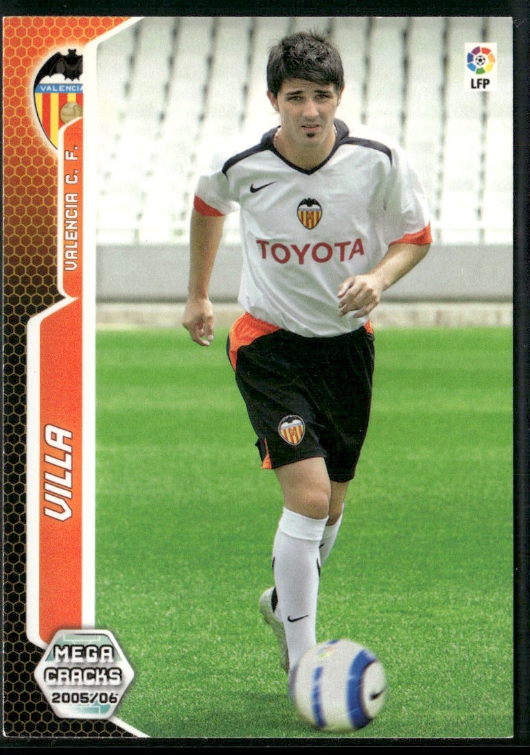 2005 Panini Megacracks David Villa Valencia #451