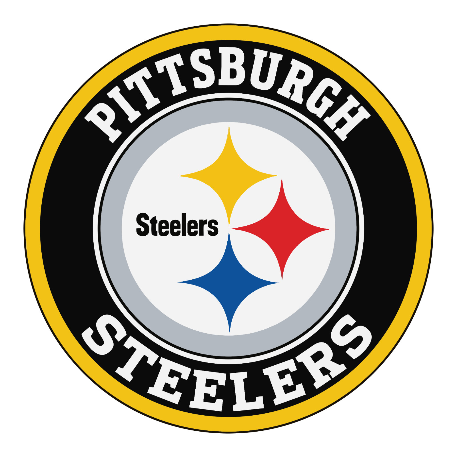 Pittsburg Steelers Decal (Multiple Sizes)  / Buy 2 Get 1 FREE