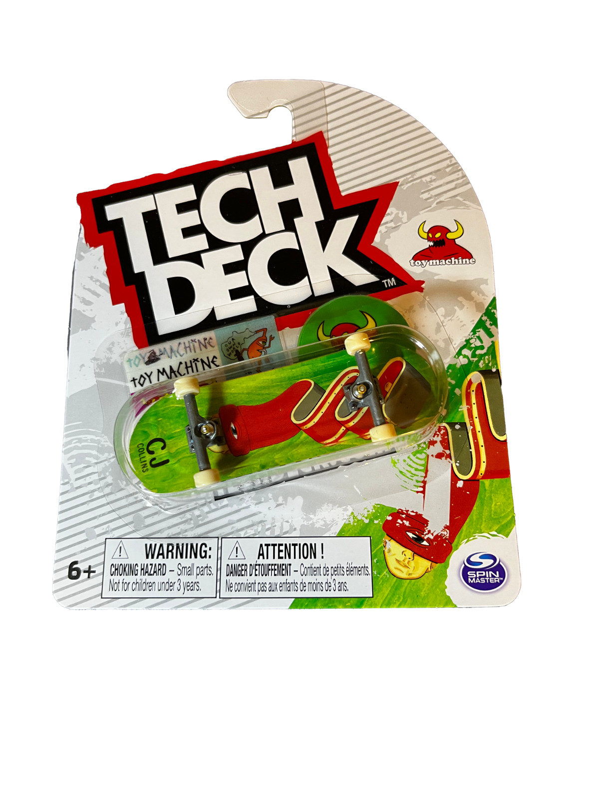 Toy Machine Tech Deck - Ultra Rare Fingerboard - 2023 Spin Master - Sealed NEW
