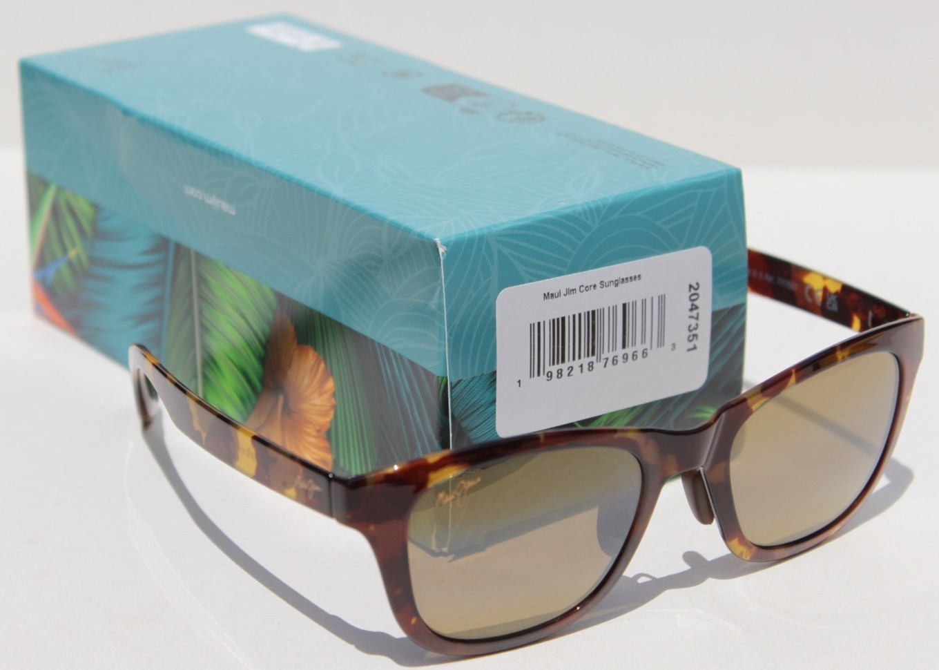 MAUI JIM Hana Bay POLARIZED Sunglasses H434-10L Tokyo Tortoise/HCL Bronze NEW