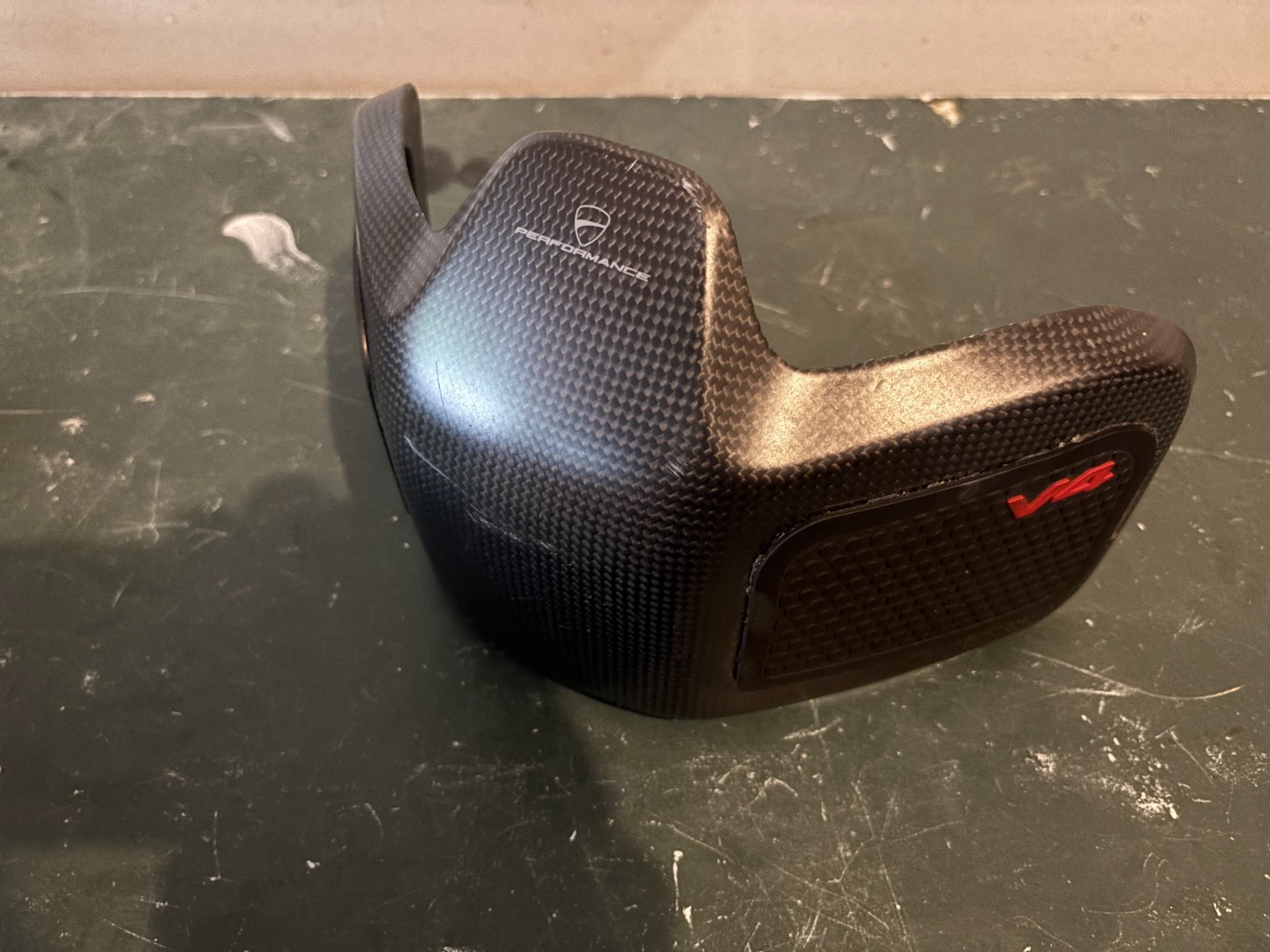 Ducati Performance Panigale V4 Carbon Tank Extender 96912661AA 2021 Takeoff