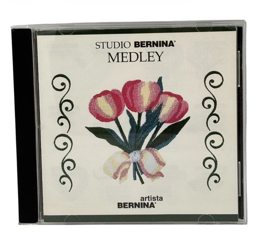 Vintage Instructional Bernina Artista Studio CD Software Model Medley Vintage Instructional Bernina Artista Studio CD Software Model Medley