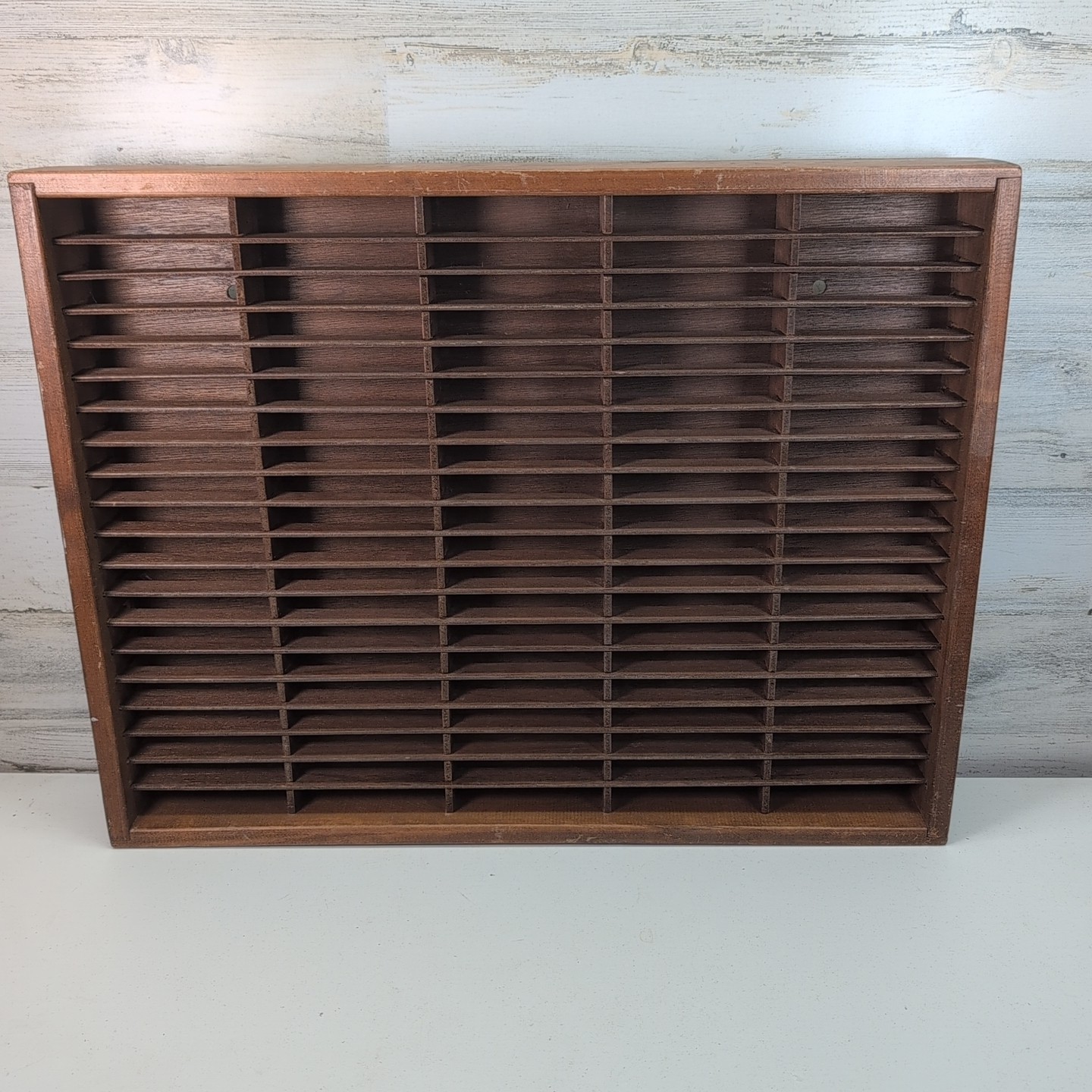 Vintage Napa Valley Box Company 100 Cassette Tape Storage Rack Wood Organizer Vintage Napa Valley Box Company 100 Cassette Tape Storage Rack Wood Organizer