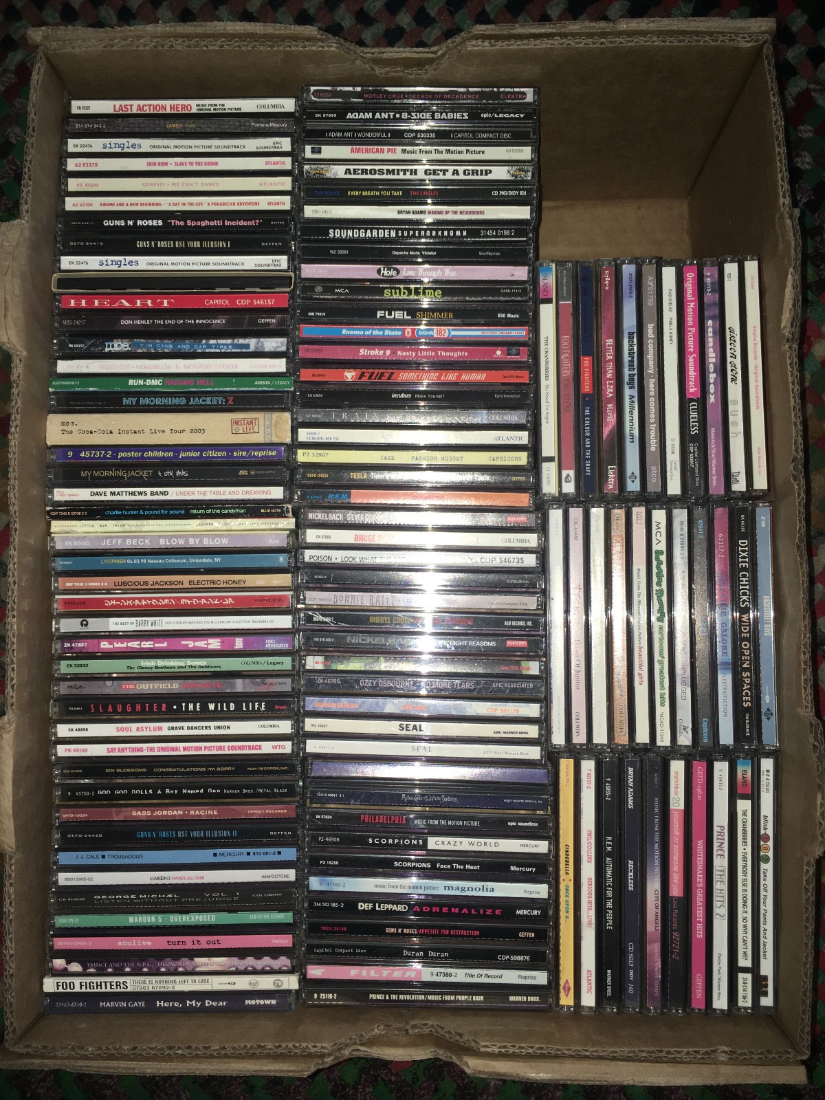 1990\'s-2000\'s Rock Pop Lot Sale Approx. 250 CDs
